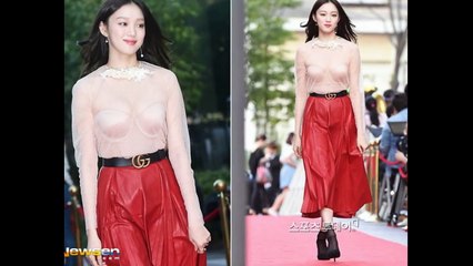 'Nàng Dae Jang Geum' mặc váy xuyên thấu trên thảm đỏ