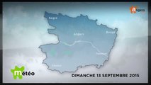 METEO SEPTEMBRE 2015 [S.9] [E.13] - Météo locale - Prévisions du dimanche 13 septembre 2015