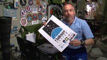 Richard Garriott promotes Challenger Center in Space!