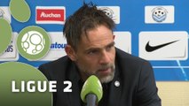 Conférence de presse Tours FC - Bourg en Bresse 01 (0-1) : Marco SIMONE (TOURS) - Hervé DELLA MAGGIORE (BBP) - 2015/2016