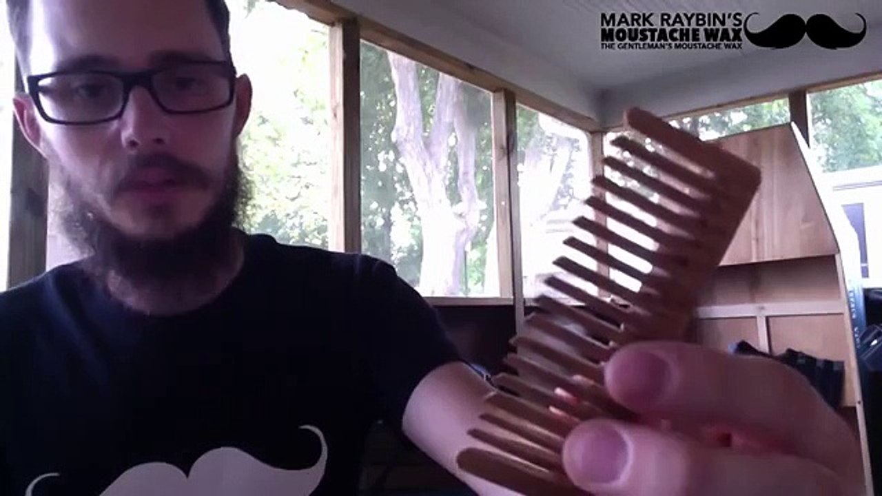 Mark Raybin's Moustache Wax - How To Make A Wood Pocket Comb