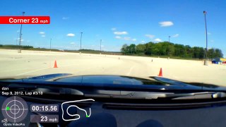 370Z Autocross Run #3 9-9-12