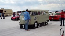 VW Bus Goes 109mph at Bonneville World of Speed!