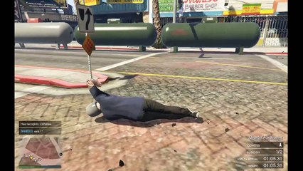 !!MOTO SPIDERMAN!! - Gameplay GTA V Online Funny Moments (Carrera GTA V PC)!