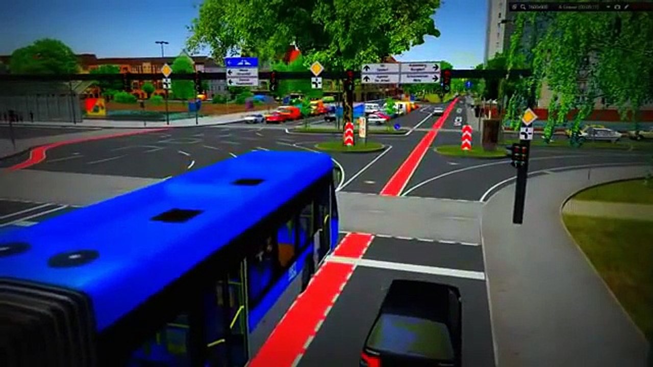 New Wheels On The Bus * Nursery Rhymes * Wheels on the bus song with Omsi Bus