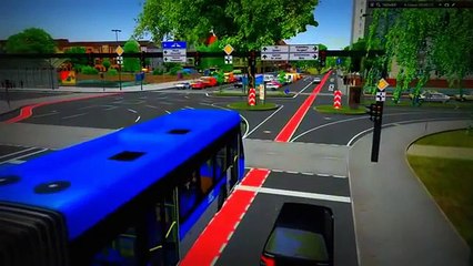 New Wheels On The Bus * Nursery Rhymes * Wheels on the bus song with Omsi Bus