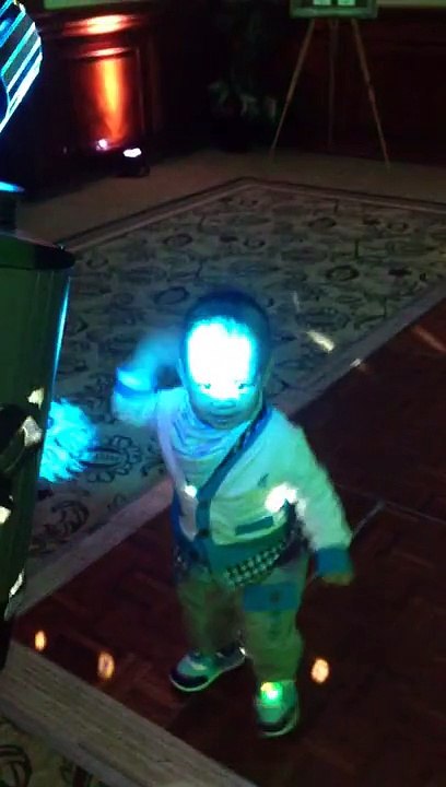 Baby dancing.