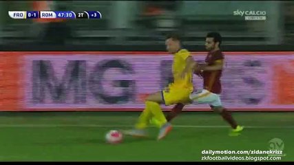 0-2 Juan Iturbe Fantastic GOAL | Frosinone v. AS Roma 12.09.2015 HD