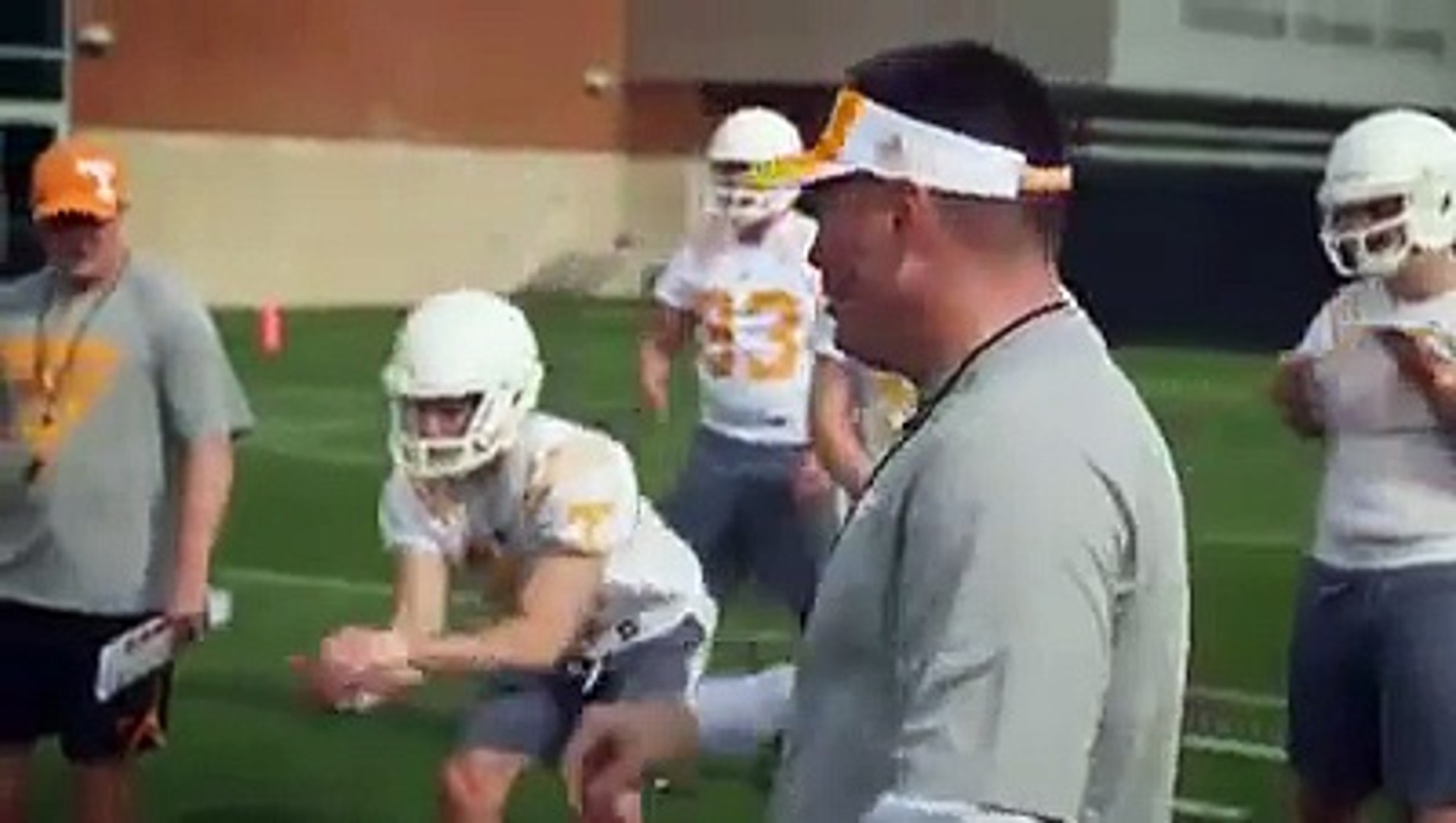 Sweet home Alabama played at Tennessee football practice