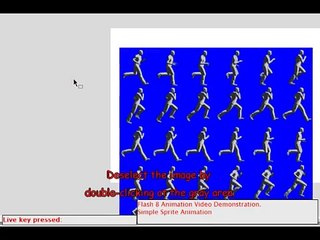 Macromedia Flash 8 Video Tutorial - Sprite Animation