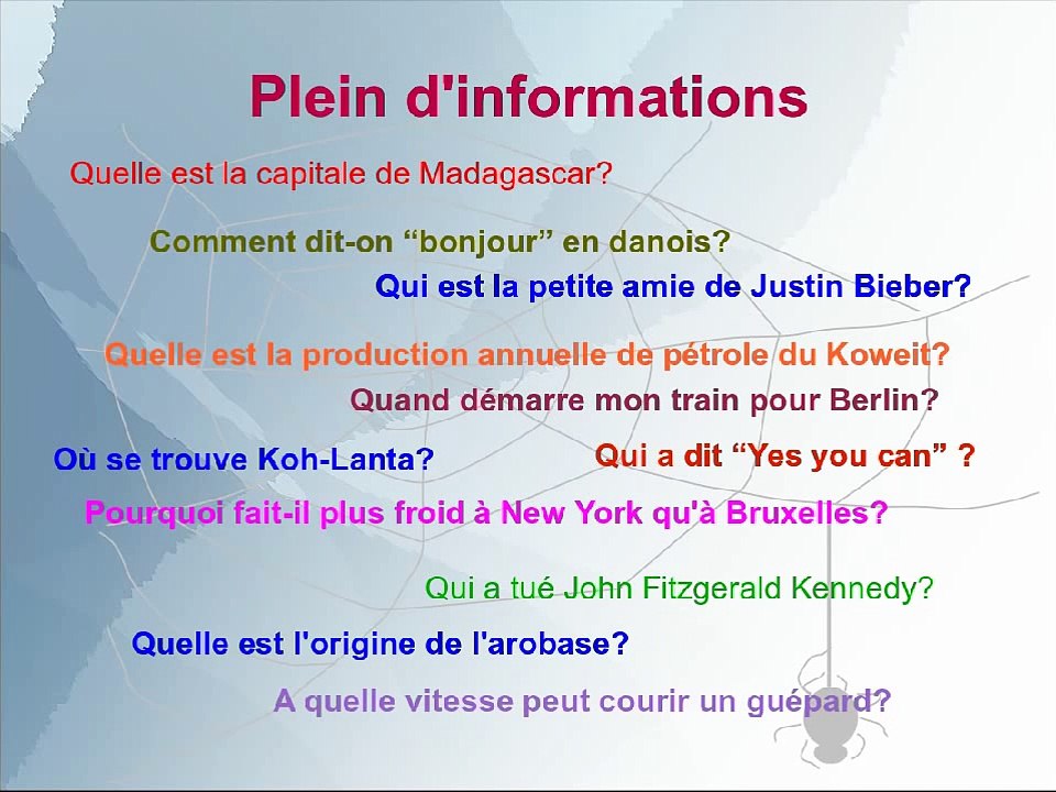L'Internet et le web: c'est quoi?