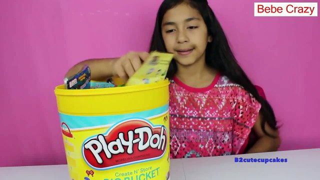 Monday Blind Bag Bin Huge Play-Doh Bucket!! Minions Lalaloopsy Ninja Turttles-B2cutecupcakes