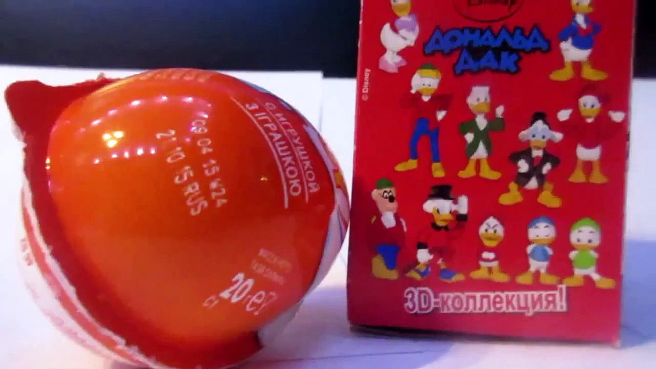 Распаковка Kinder Joy Bands и Шоколадное Яйцо Donald Duck