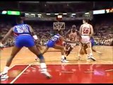 MICHAEL JORDAN: 32 pts vs Detroit Pistons (1989 Playoffs-Game 6)