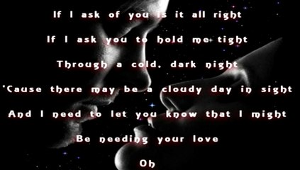 Is It Okay If I Call You Mine - Paul McCrane With Lyrics
