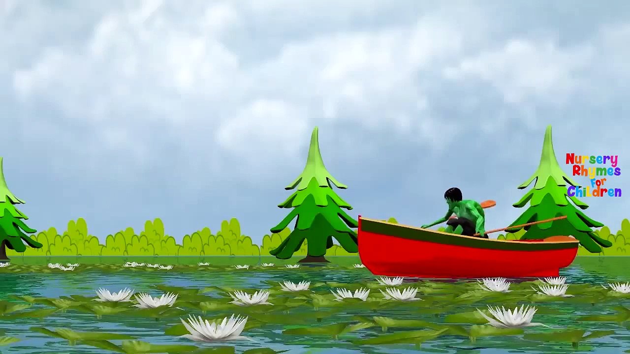 Row Row Row Your Boat  Nursery Rhymes | Hulk  Row Row Row Your Boat Rhymes | Hulk  Cartoons