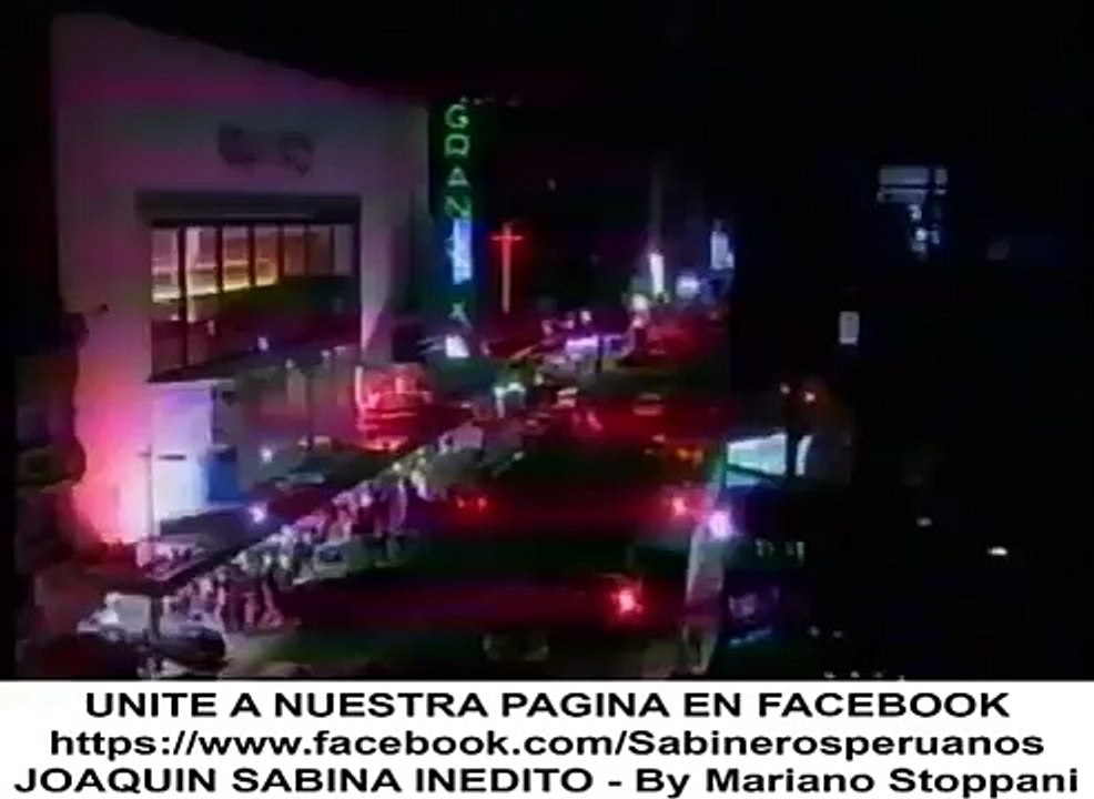 Joaquin Sabina concierto inedito.