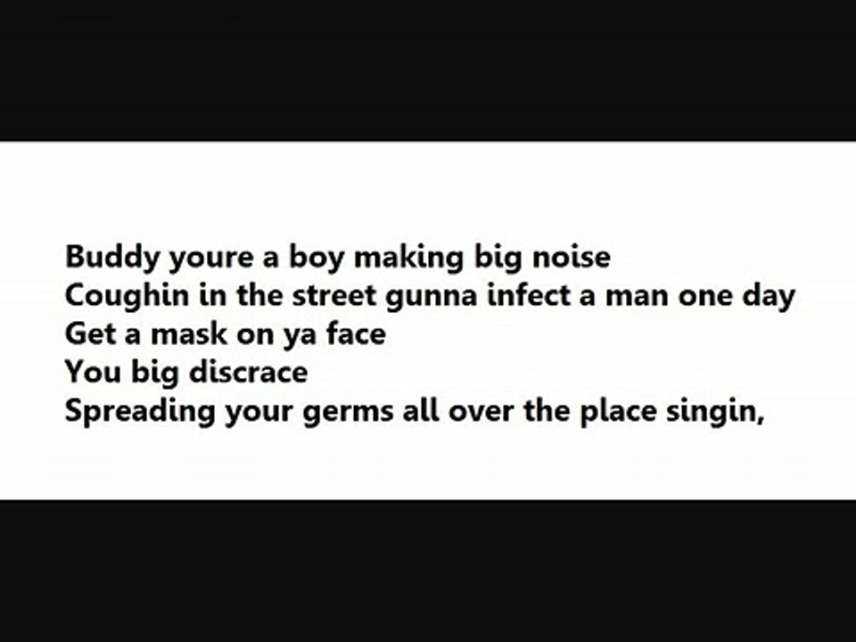 "WE HAVE SWINE FLU" - We Will Rock You Parody