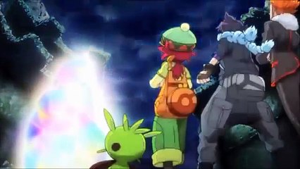 Pokémon Strongest Mega Evolution Act 2 - Mega Metagross vs Mega Charizard X - Mega Rayquaz