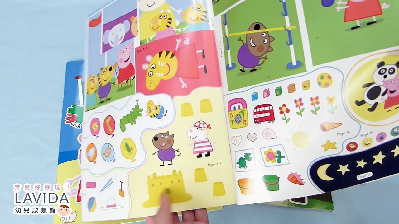 Peppa Pig:Summer Fun! Sticker Activity Book 粉紅豬小妹：歡樂夏季貼紙遊戲書