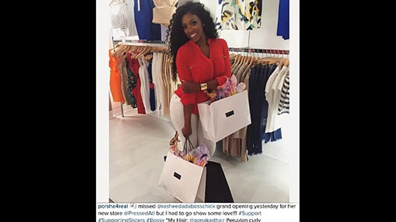 Porsha Williams shops at Rasheeda s Pressed store! The Real Housewives of Atlanta Season 8
