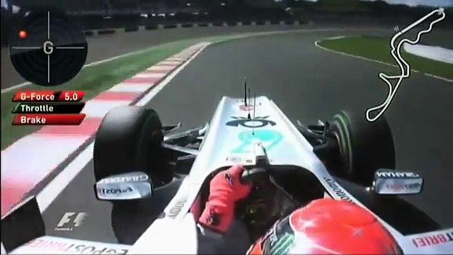 Formula1 2010 Schumacher Onboard Lap Japan Suzuka HQ