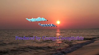 Relaxing Sounds.Sleepy sounds of beach waves.Kourouta beach Amaliada Greece (No music) HD-1080