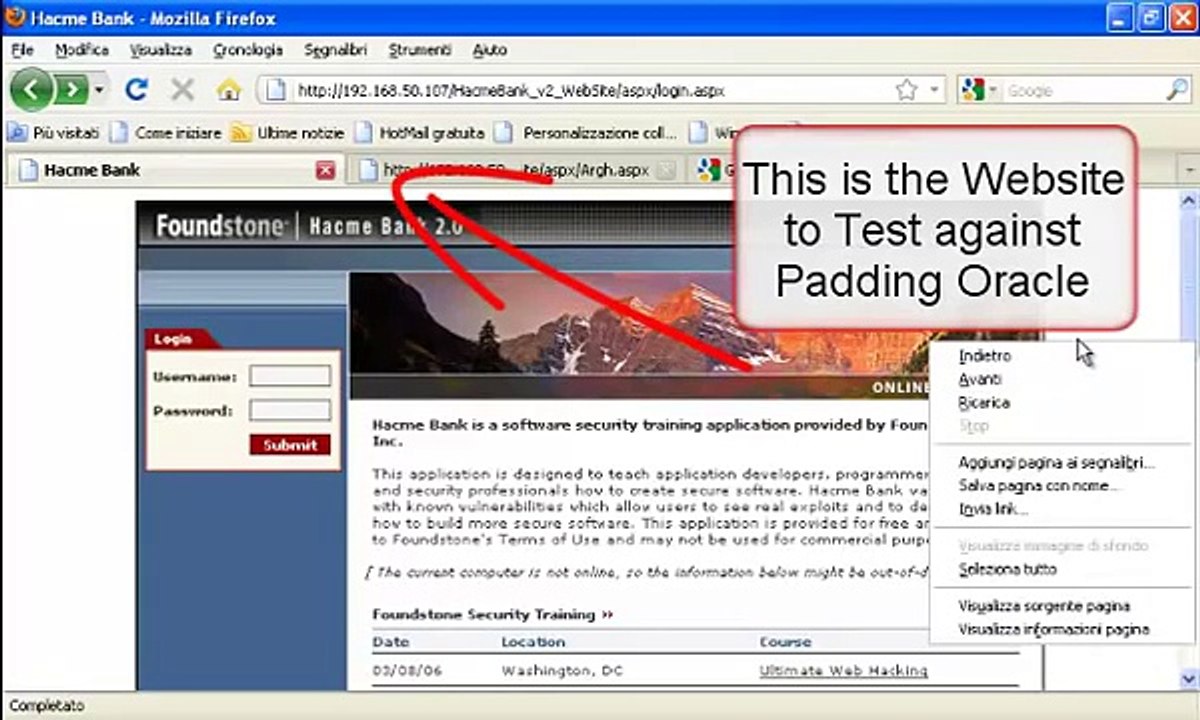 Details and exploit code for .NET Padding Oracle attack