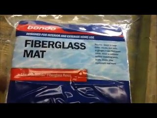 How to fill in a lowrider bike frame without welding ...PART 1