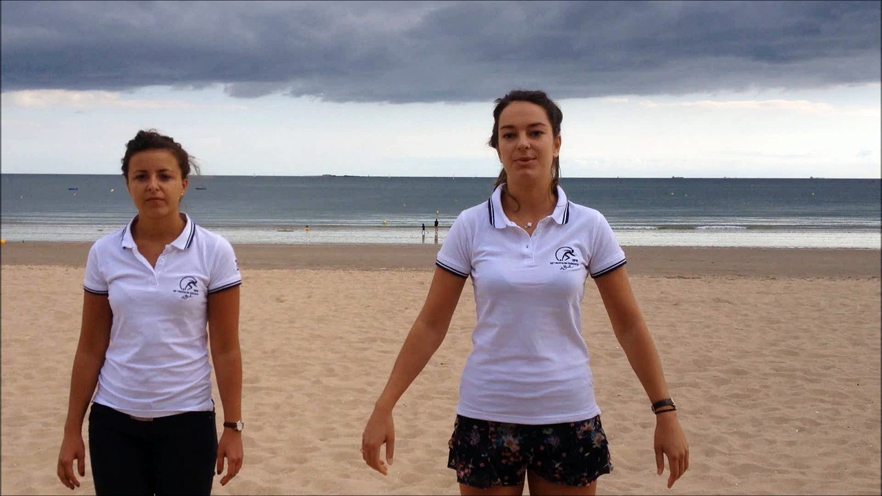 Flashmob (version de dos) - 28ème Triathlon Audencia La Baule