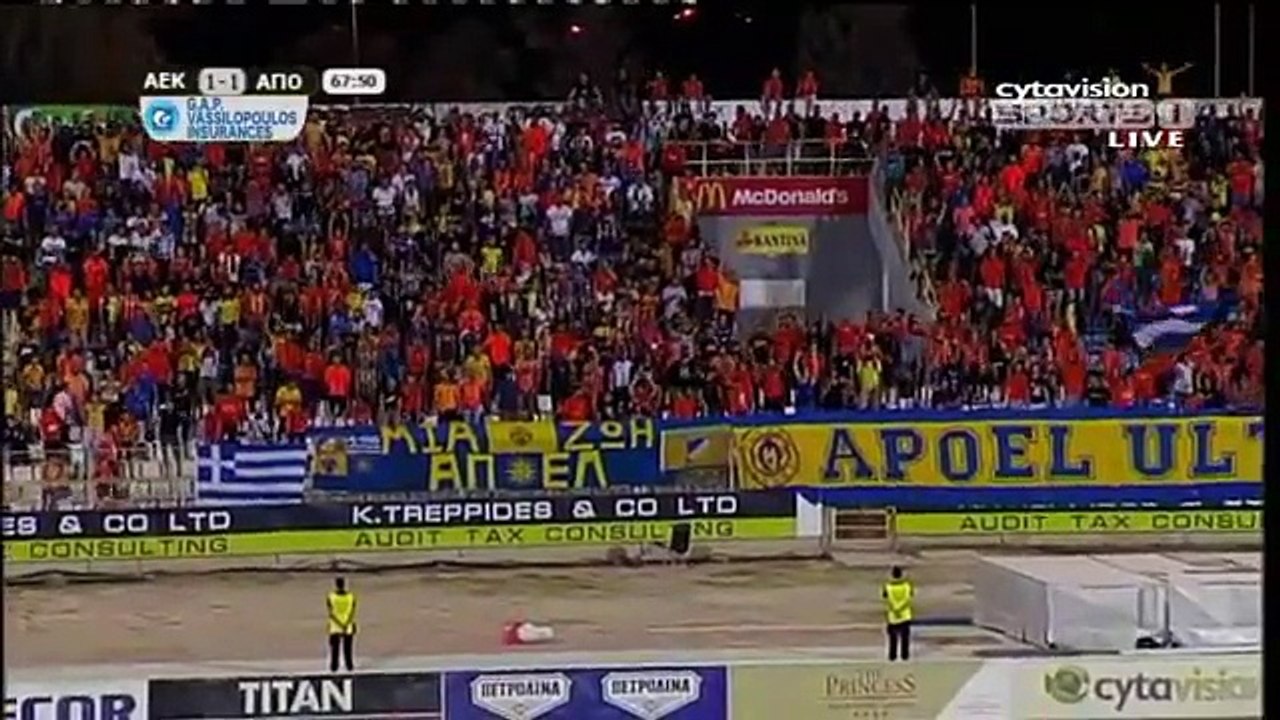 ΑΕΚ-ΑΠΟΕΛ 2-2