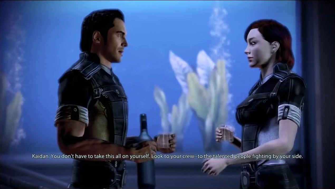 Mass Effect 3 : Kaidan Love Scene