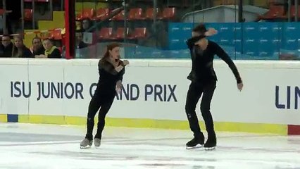 Marie-Jade LAURIAULT / Romain LE GAC - JGP Linz 2015 - FD