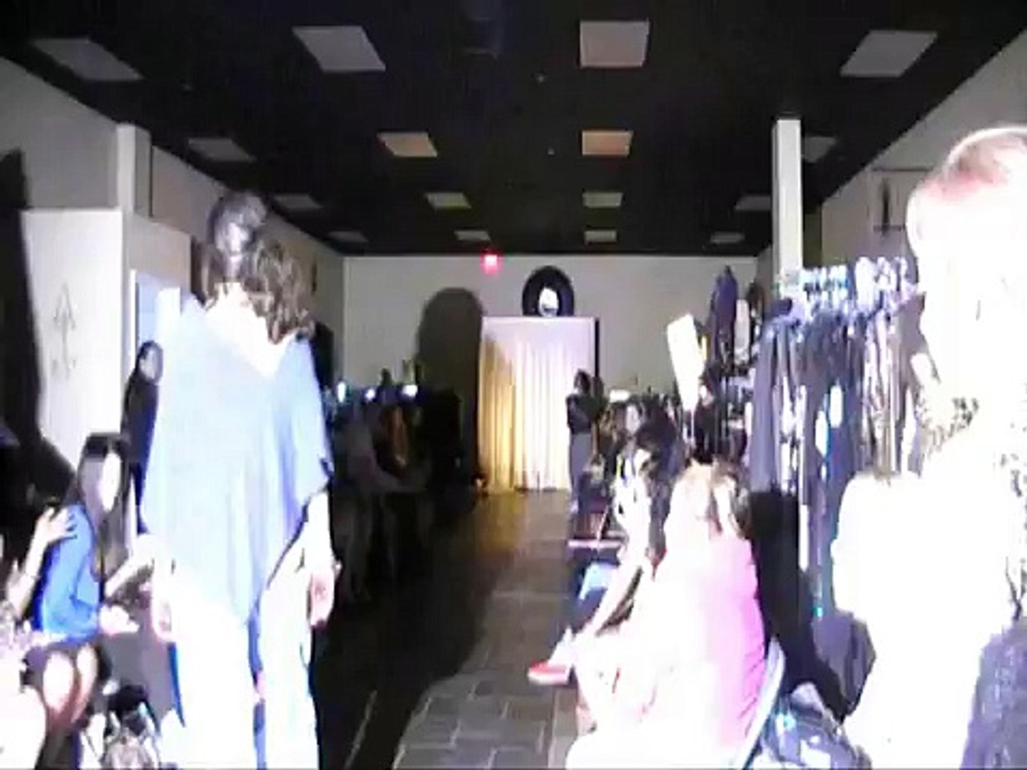 fashion show dressing room