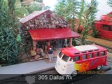 My ho scale / 1/64 scale Model Railroad layout and dioramas April 2013 update