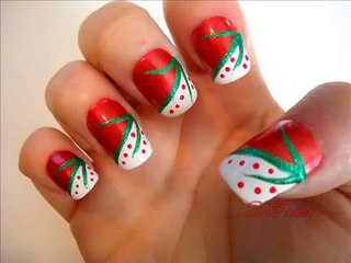 Christmas Nail Tutorial - "Festive Christmas"