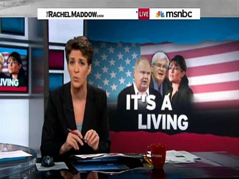{Rachel Maddow} It's A Living