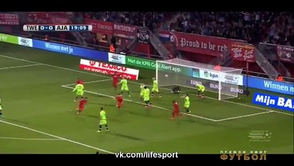 Twente 2 - 2	 Ajax -  Eredivisie - Full Highlights - 12/09/2015