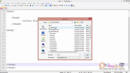 Make a Website Table Base Tutorial (Part-01)