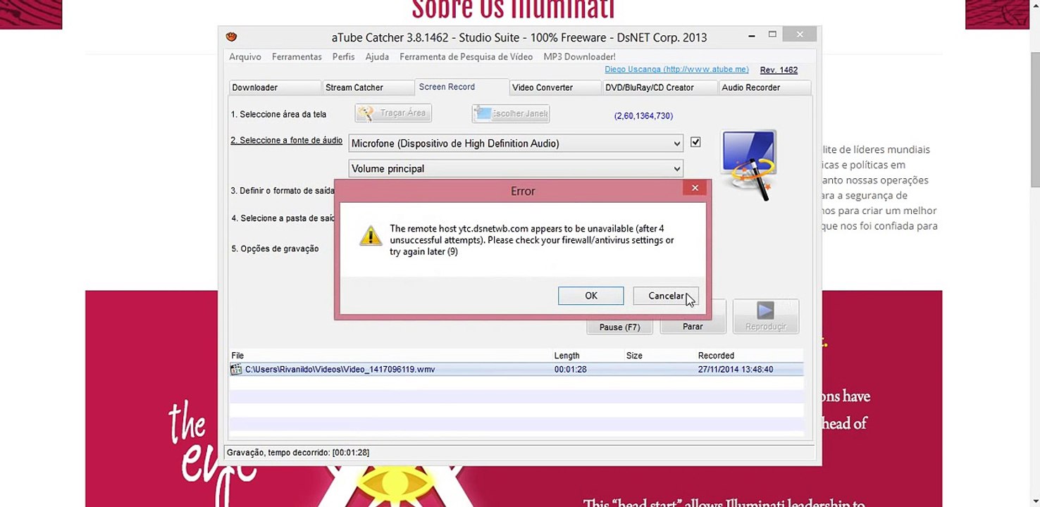 Os Illuminates decidem se revelar para humanidade