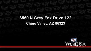 Lots And Land for sale - 3560 N Grey Fox Drive 122, Chino Valley, AZ 86323