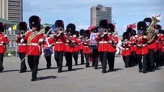 Changing of the Guard- Royal 22e Regiment-Citadelle .Québec City.2015