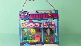 Littlest Pet Shop Toy Review Shopping Sweeties LPS Toys Zoe Trent, Turtle, Peacock, Cat