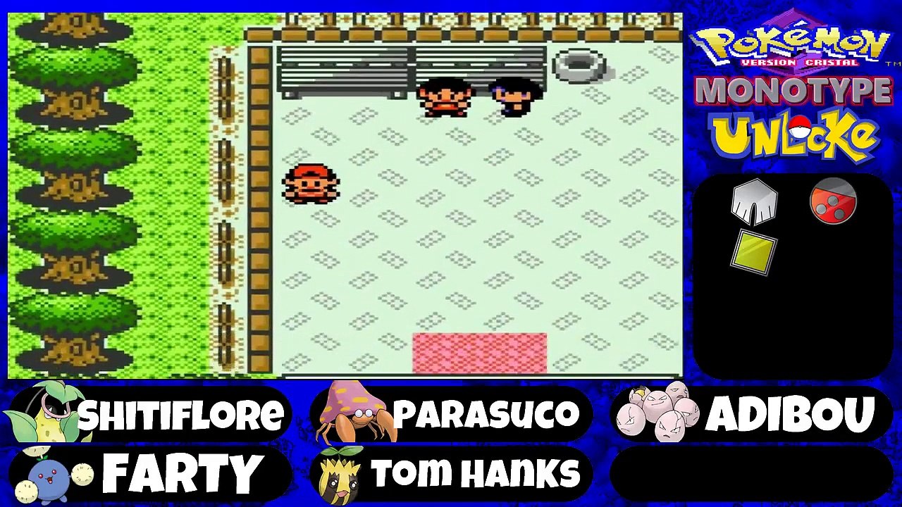 Pokémon Cristal MONOTYPE UNLOCKE Challenge [FR/QC] - Partie 19