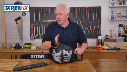 Screwfix - Titan TTL632CHN 40cm 1.9hp 35cc Petrol Chainsaw