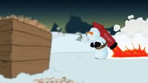 The Santa Run, Animated Short 2D Cartoon for Christmas