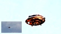 Metallic Flying Saucer UFO TEXAS BORDER! CRAZY FLYING SAUCER! June 2015!!!