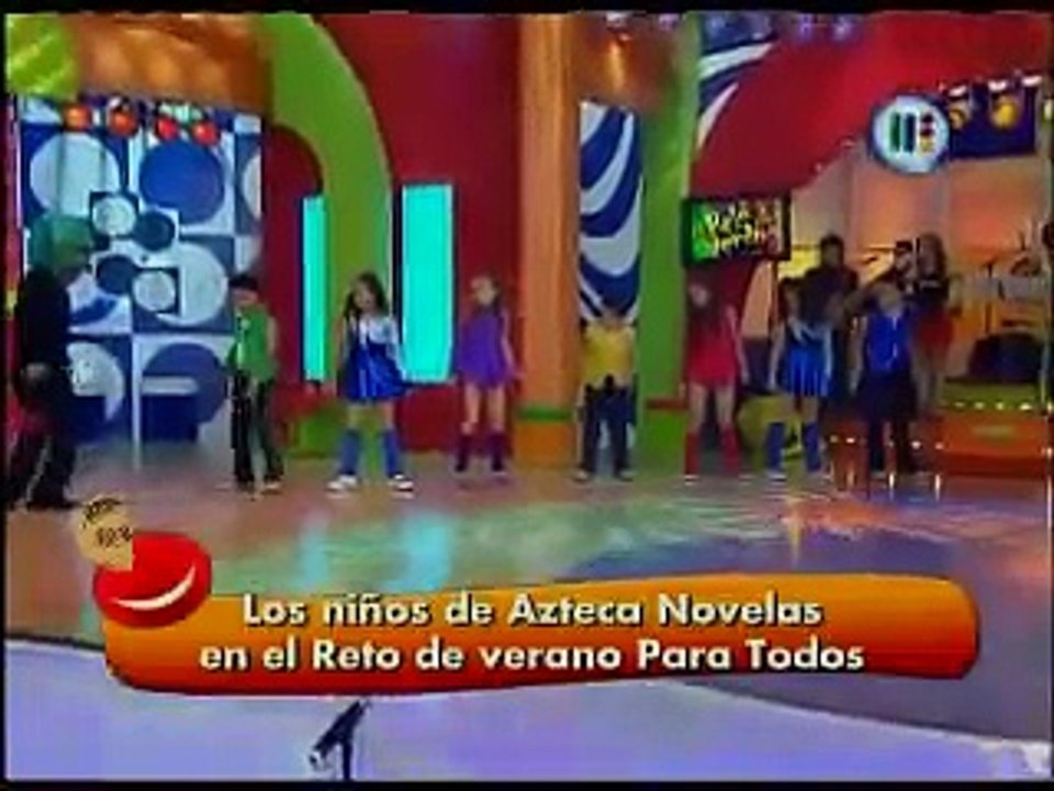 Agosto 09 Reto de Baile Para todos, Azteca niños