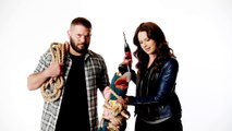 The Muppets Promo Katie Lowes and Guillermo Diaz About to Put A Drill on Gonzo