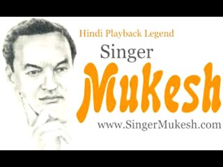 Mukesh -- DIL Jalta hai to Jalne de - With Digital Sound